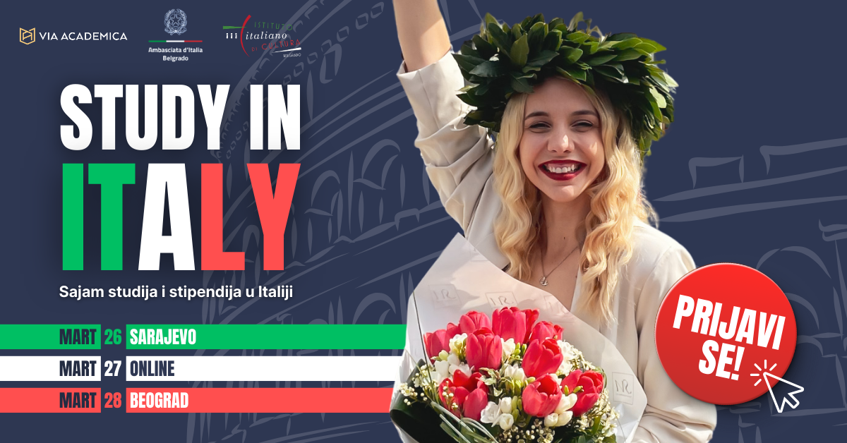 studije i stipendije u Italiji via academica agencija za studije i studiranje u inostranstvu