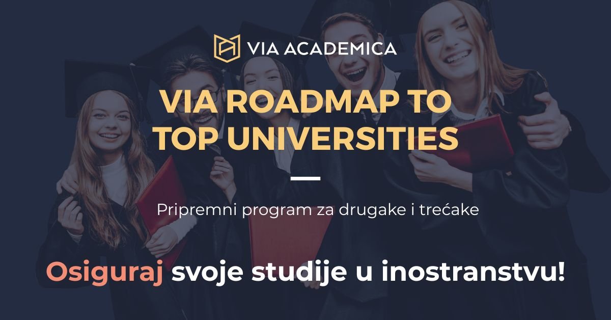 Pripreme za studije u inostranstvu mentorski program studiranje u inostranstvu via academica